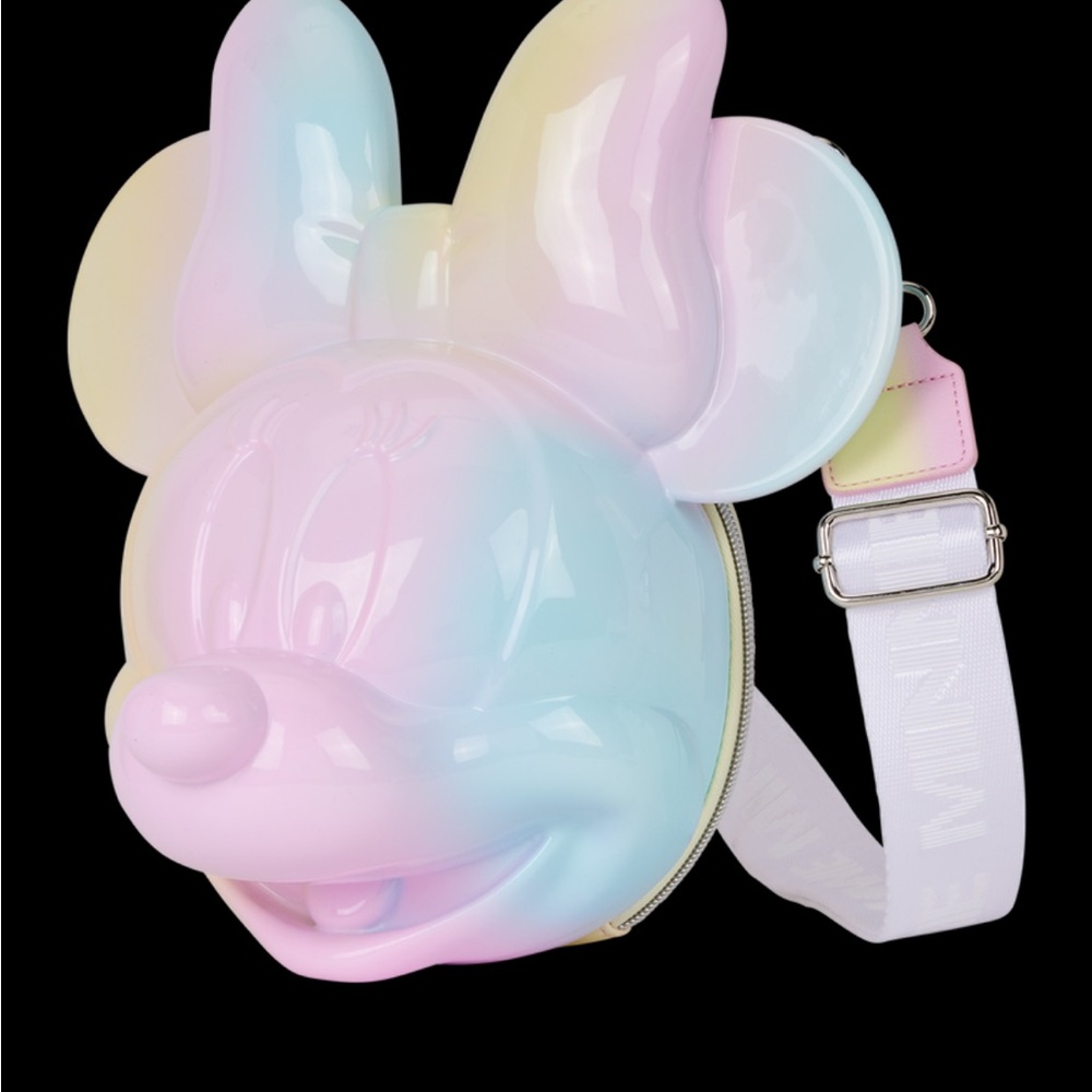 Loungefly Pastel Minnie Mouse Crossbody Bag - Picture 2 of 4